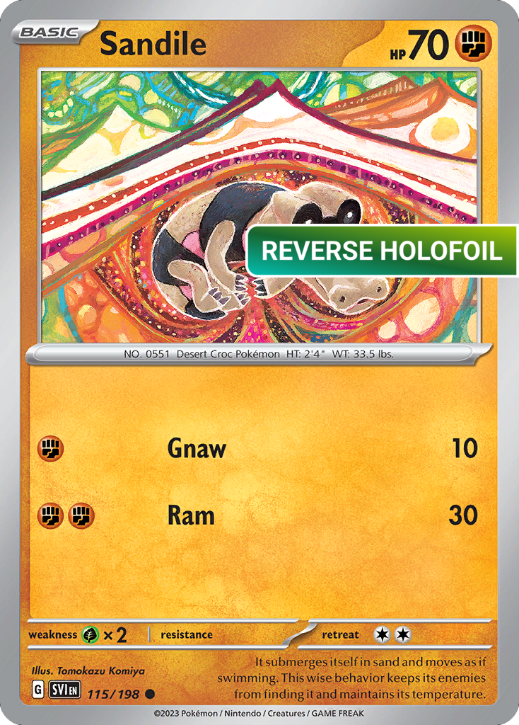 Sandile - 115/198 (SVI) #115 [EN/R] s/o