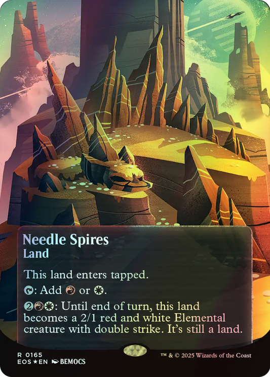 Needle Spires - Galaxy Foil (EOS) #165 [EN/F]