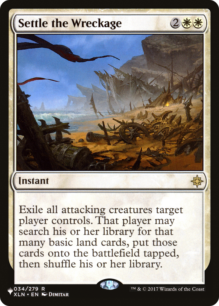 Settle the Wreckage (PLST) #XLN-34 [EN/N]