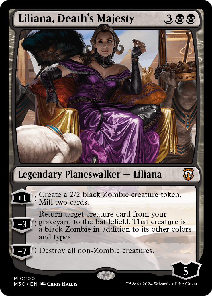 Liliana, Death's Majesty (M3C) #200 [EN/N]
