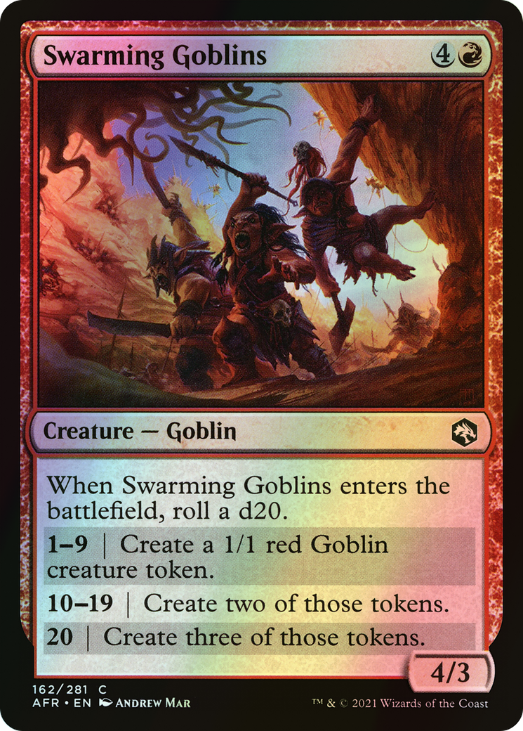 Swarming Goblins (AFR) #162 [EN/F] s/o