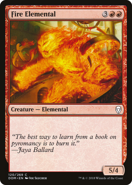 Fire Elemental (DOM) #120 [EN/N]