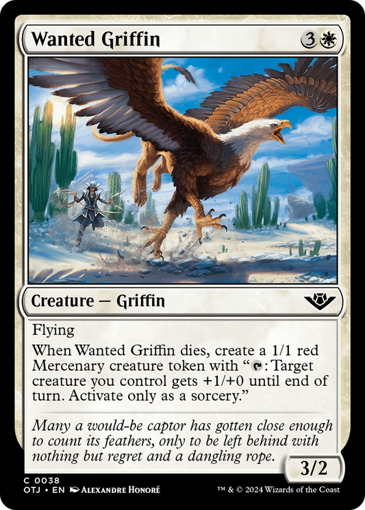 Wanted Griffin (OTJ) #38 [EN/N]