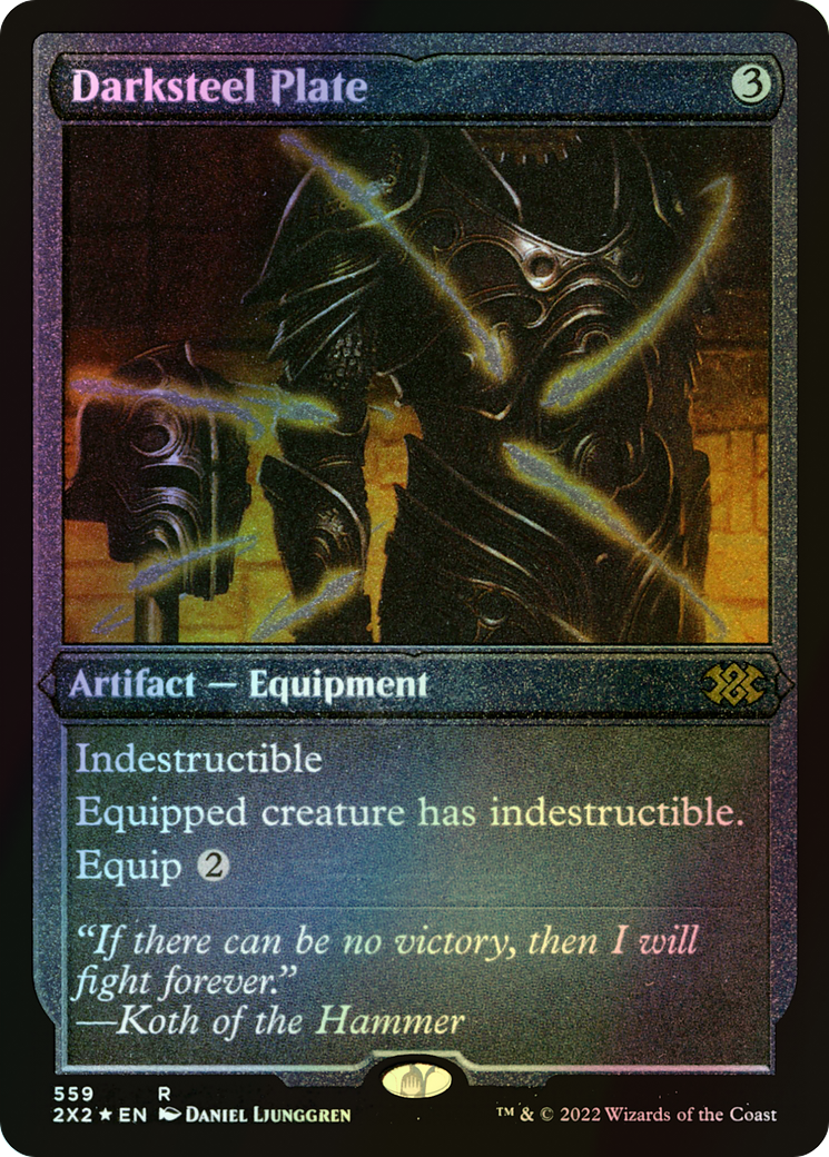 Darksteel Plate (2X2) #559 [EN/E]
