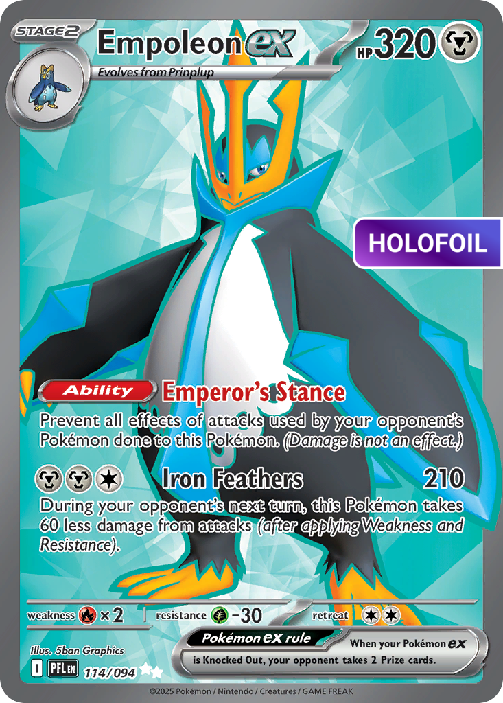 Empoleon ex - 114/094 (PFL) #114 [EN/H] s/o