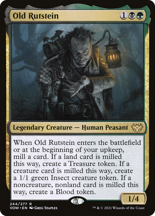 Old Rutstein (VOW) #244 [EN/N] s/o
