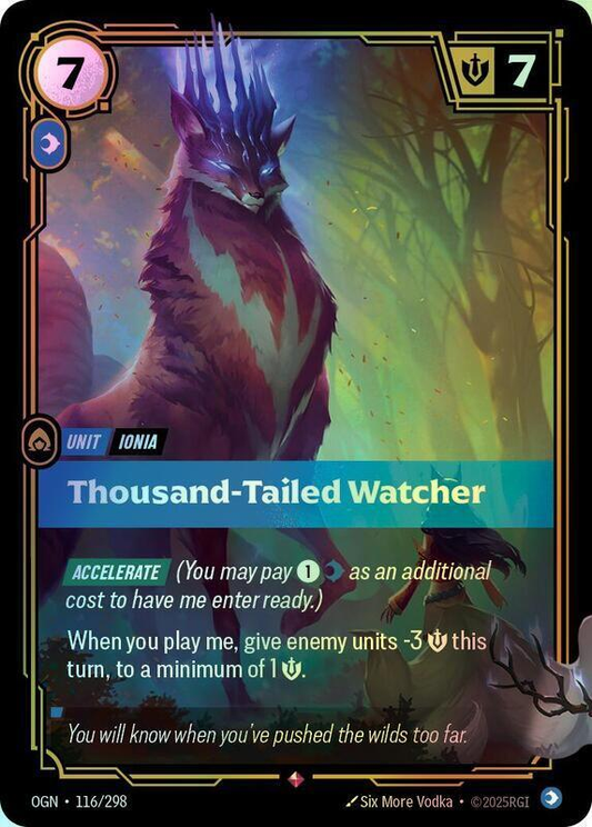 Thousand-Tailed Watcher (OGN) #116 [EN/F] s/o