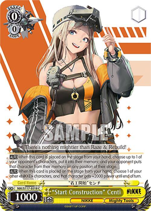 "Start Construction" Centi (NIK) #NIK/S117-E018 [EN]