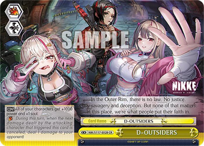 D-OUTSIDERS (NIK) #NIK/S117-E028 [EN]