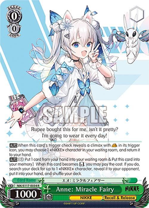 Anne: Miracle Fairy (NIK) #NIK/S117-E034 [EN]