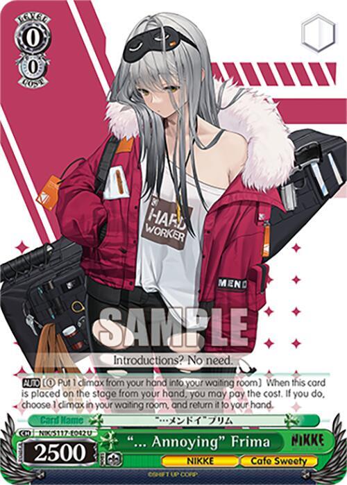 "... Annoying" Frima (NIK) #NIK/S117-E042 [EN]