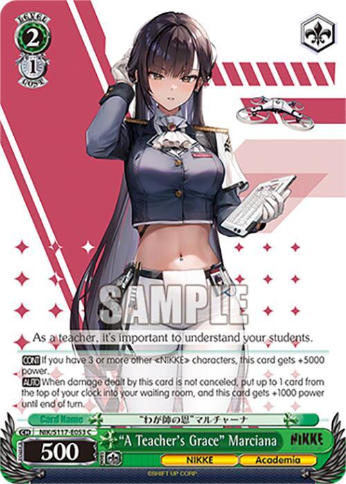 "A Teacher's Grace" Marciana (NIK) #NIK/S117-E053 [EN]