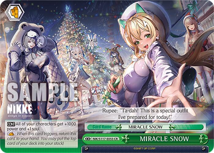 MIRACLE SNOW (NIK) #NIK/S117-E055 [EN]