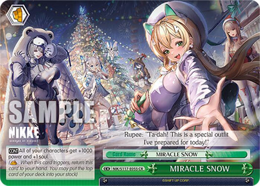 MIRACLE SNOW (NIK) #NIK/S117-E055 [EN]