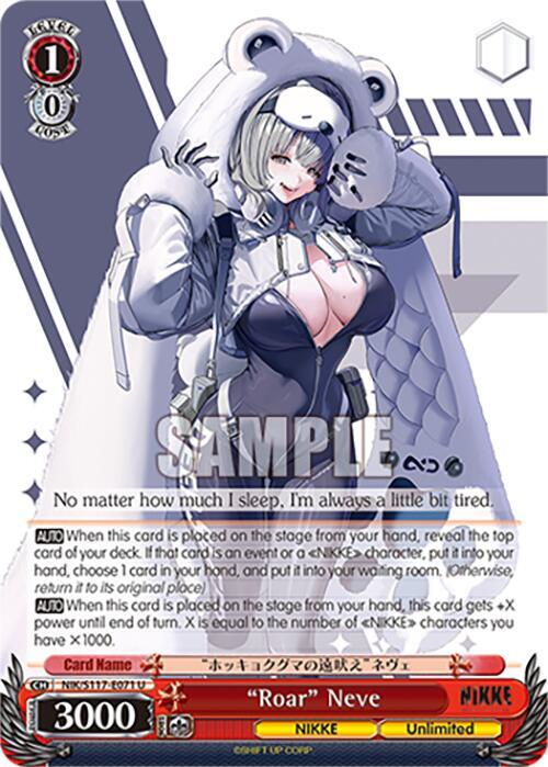 "Roar" Neve (NIK) #NIK/S117-E071 [EN]