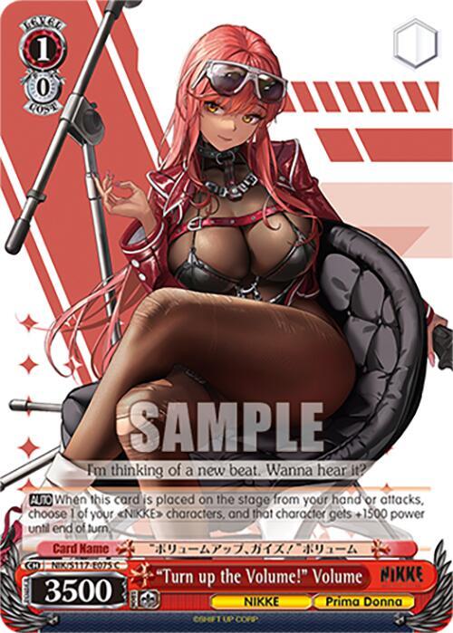 "Turn up the Volume!" Volume (NIK) #NIK/S117-E075 [EN]