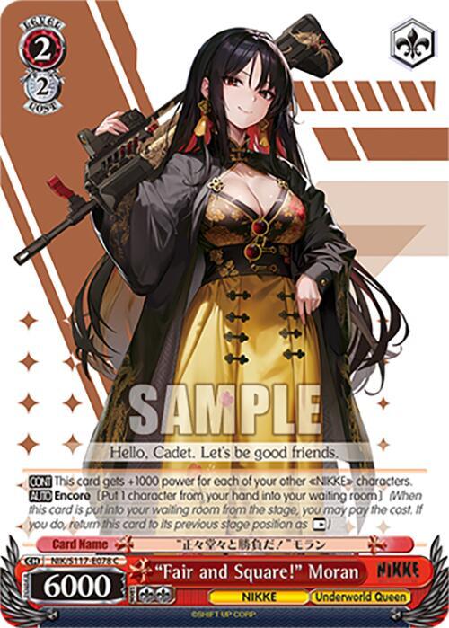 "Fair and Square!" Moran (NIK) #NIK/S117-E078 [EN]