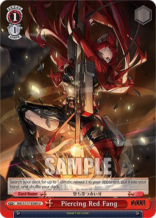 Piercing Red Fang (NIK) #NIK/S117-E080 [EN]