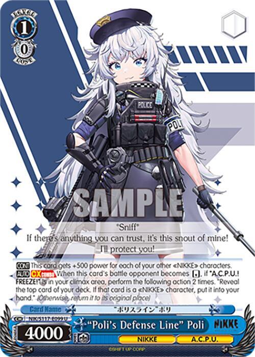 "Poli's Defense Line" Poli (NIK) #NIK/S117-E099 [EN]