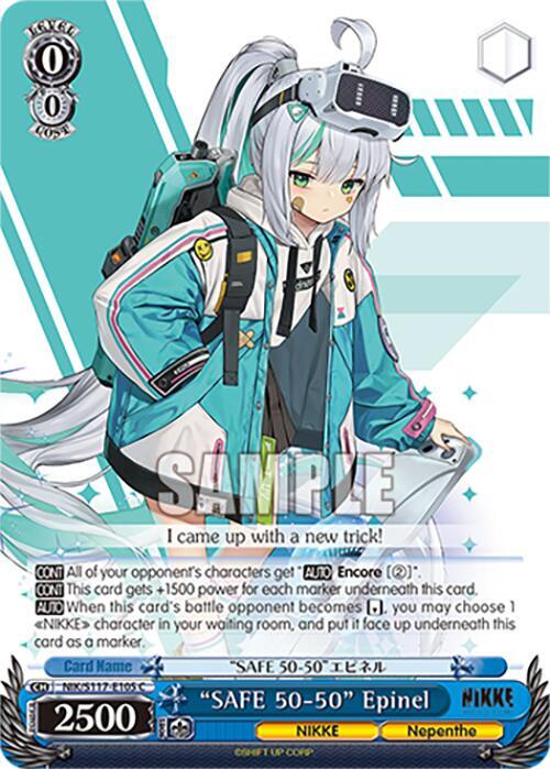 "SAFE 50-50" Epinel (NIK) #NIK/S117-E105 [EN]