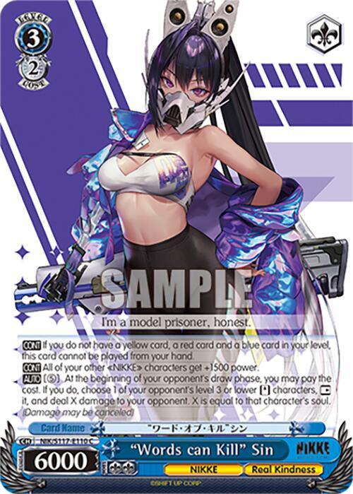 "Words can Kill" Sin (NIK) #NIK/S117-E110 [EN]