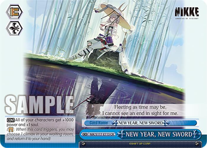 NEW YEAR, NEW SWORD (NIK) #NIK/S117-E113 [EN]