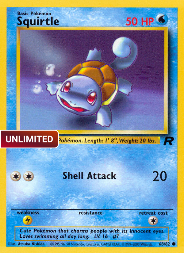 Squirtle (TR) #68 [EN/U] s/o
