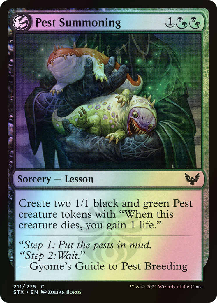 Pest Summoning (STX) #211 [EN/F]