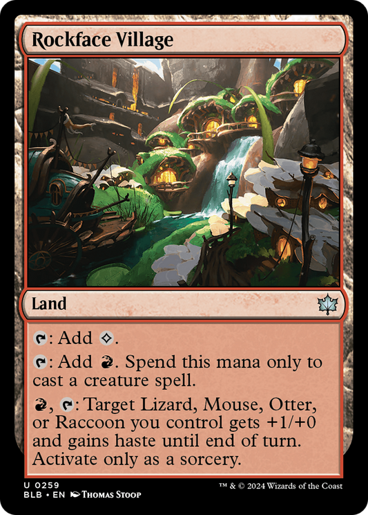 Rockface Village (BLB) #259 [EN/N] s/o
