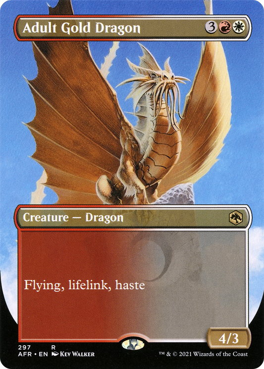 Adult Gold Dragon (AFR) #297 [EN/N]