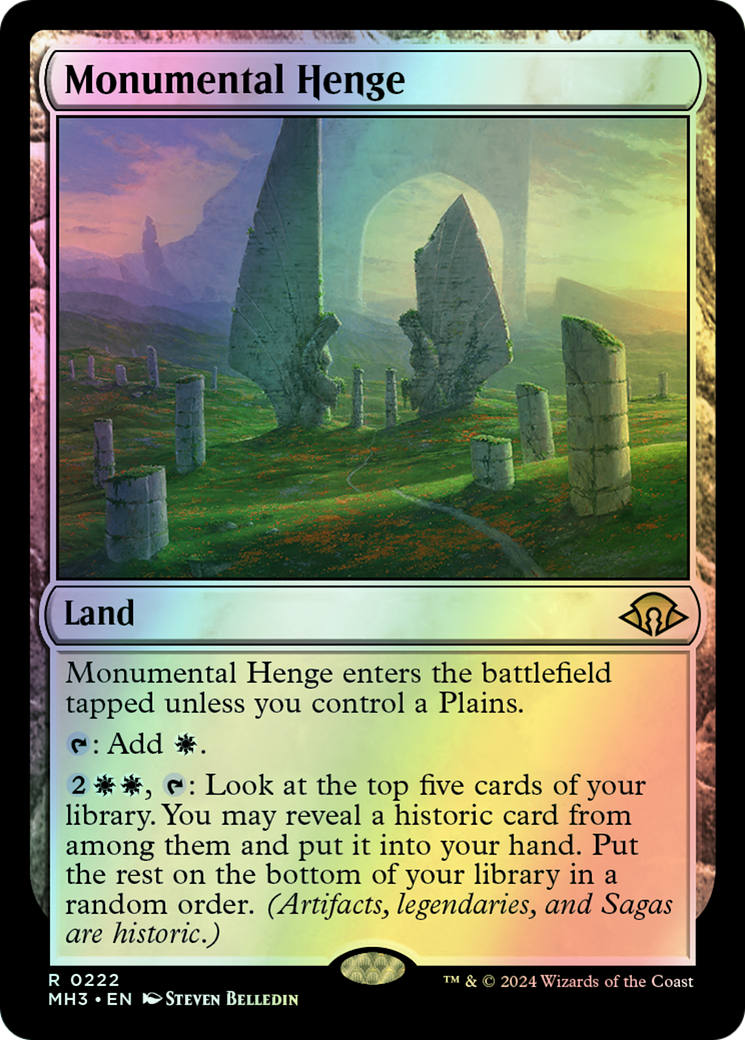 Monumental Henge (MH3) #222 [EN/F] s/o