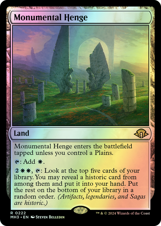 Monumental Henge (MH3) #222 [EN/F] s/o