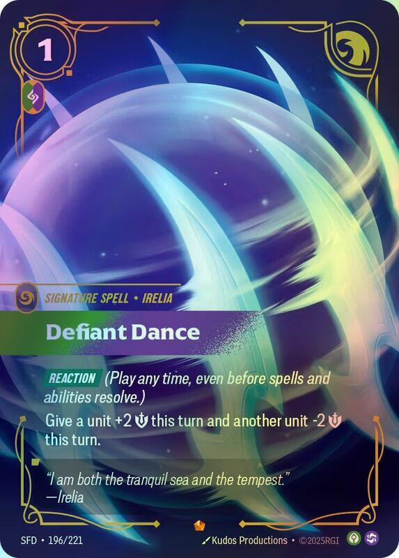 Defiant Dance (SFD) #196 [EN/F] s/o