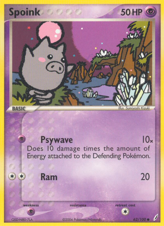 Spoink (CG) #62 [EN/N] s/o