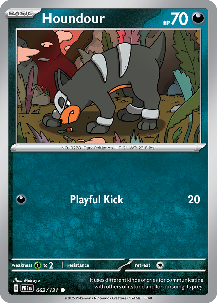Houndour (PRE) #062_V1 [EN/N]