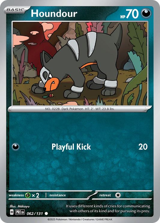 Houndour (PRE) #062_V1 [EN/N]