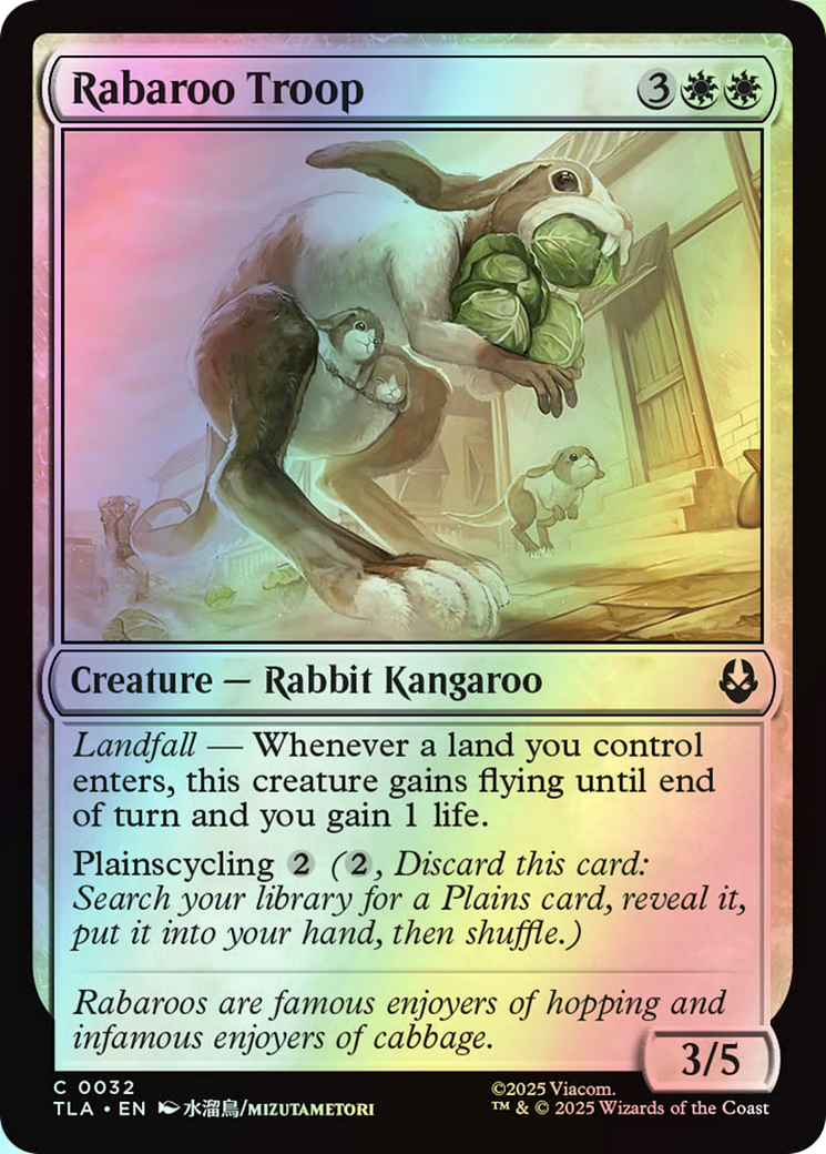 Rabaroo Troop (TLA) #32 [EN/F] s/o