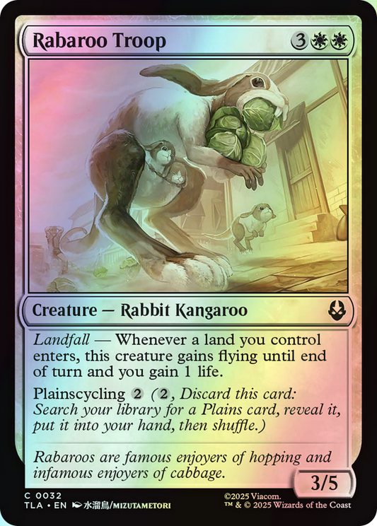 Rabaroo Troop (TLA) #32 [EN/F] s/o