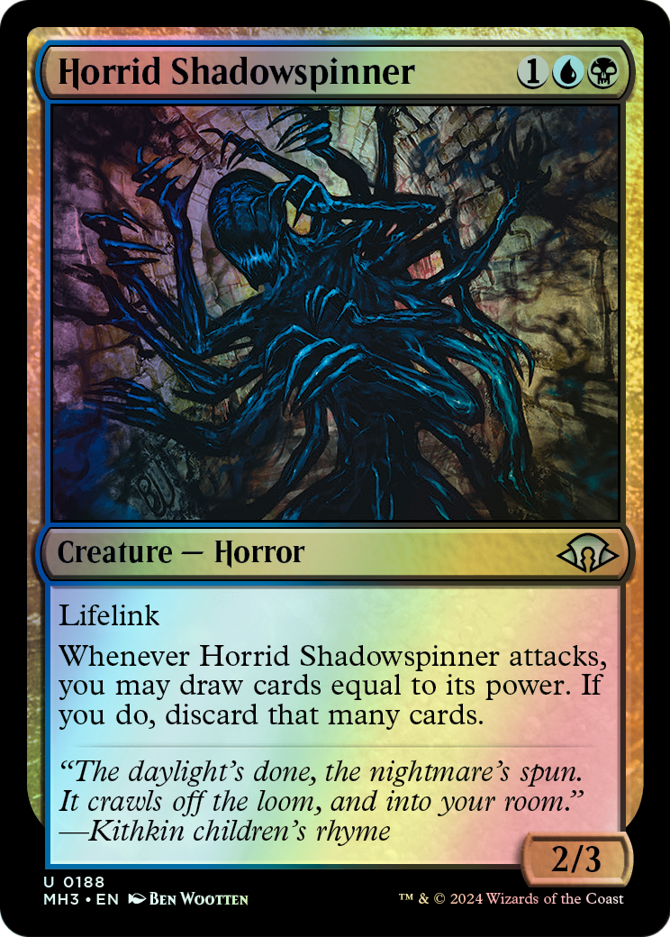 Horrid Shadowspinner (MH3) #188 [EN/F]