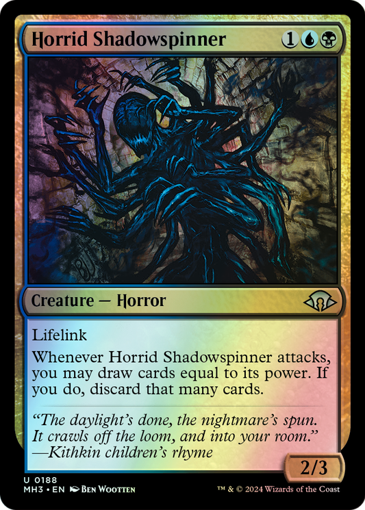 Horrid Shadowspinner (MH3) #188 [EN/F]