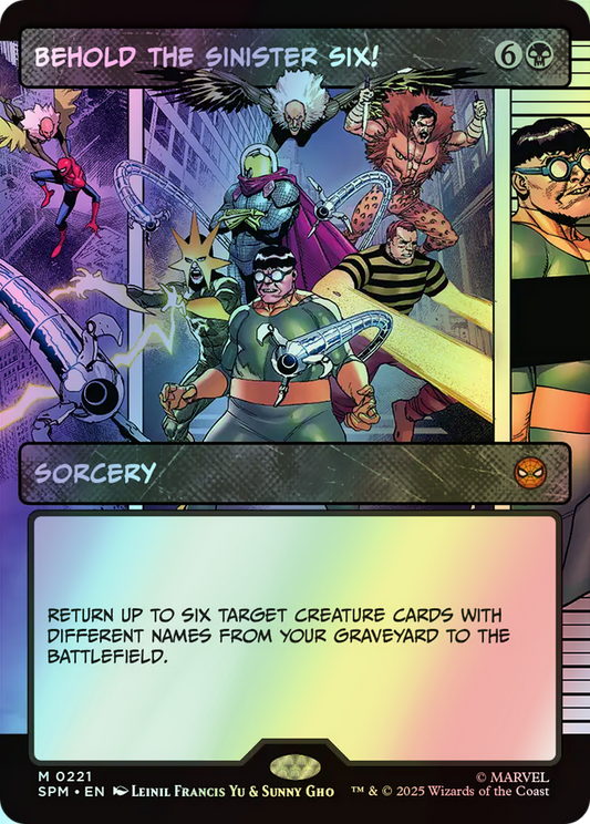 Behold the Sinister Six! (SPM) #221 [EN/F] s/o