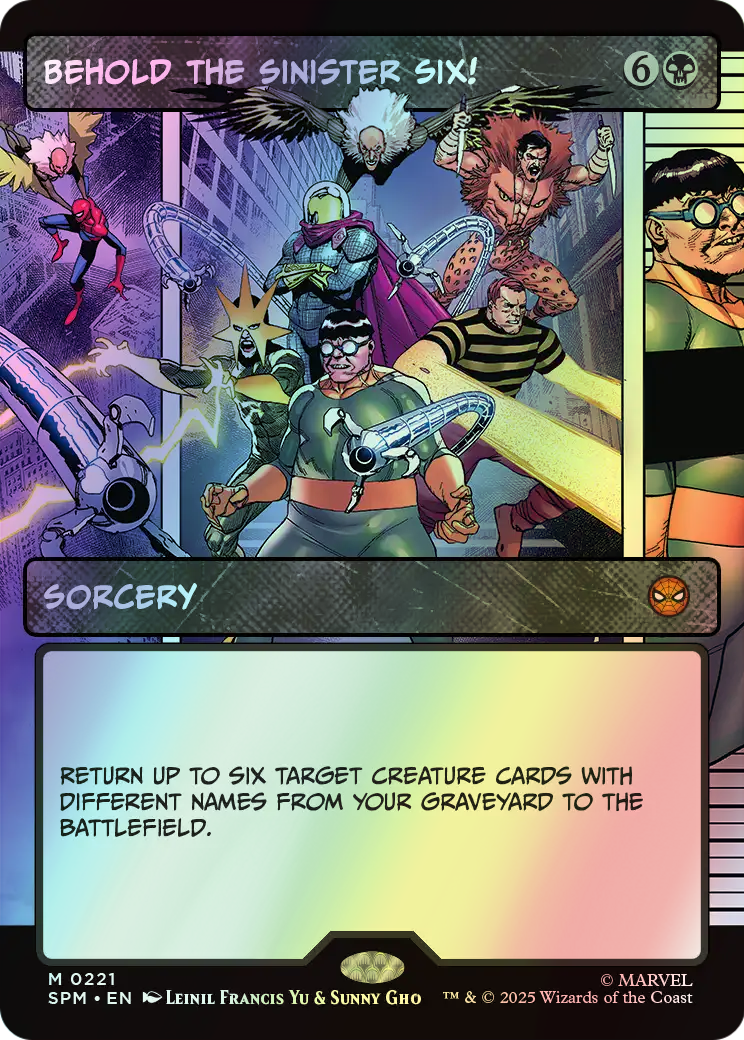 Behold the Sinister Six! (SPM) #221 [EN/F] s/o
