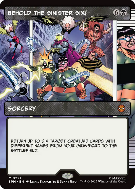 Behold the Sinister Six! (SPM) #221 [EN/N]