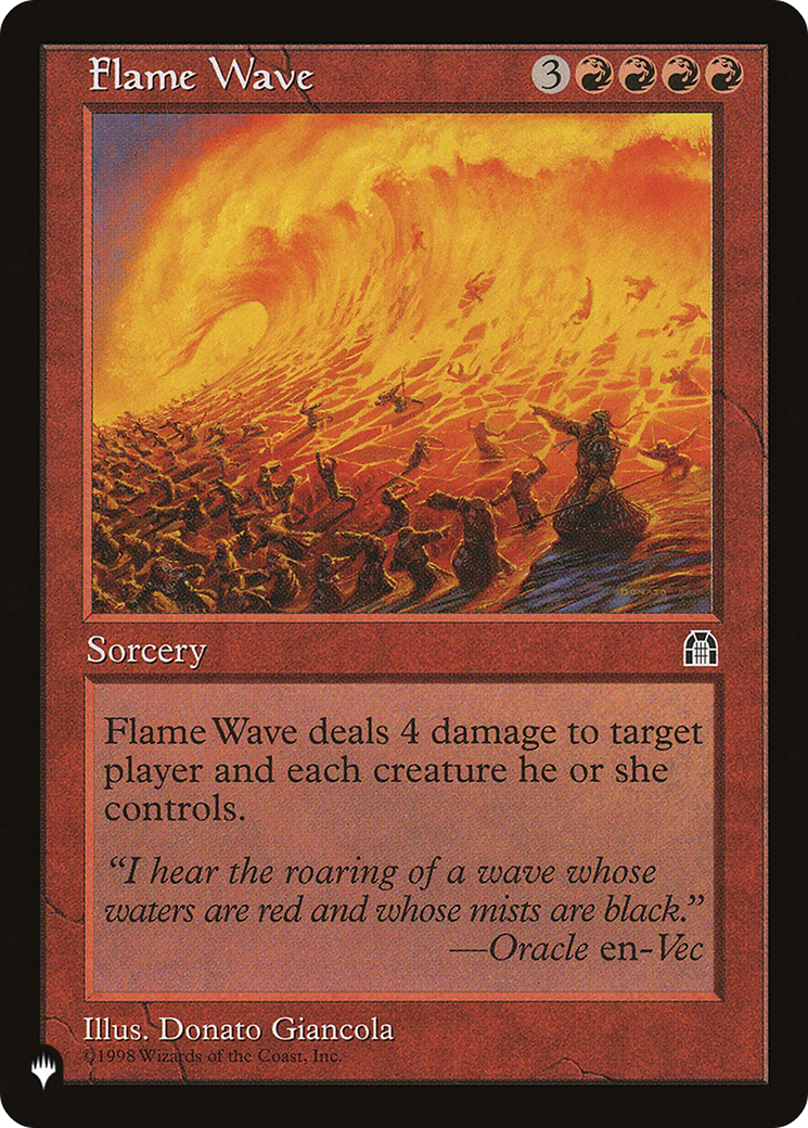 Flame Wave (PLST) #STH-81 [EN/N]