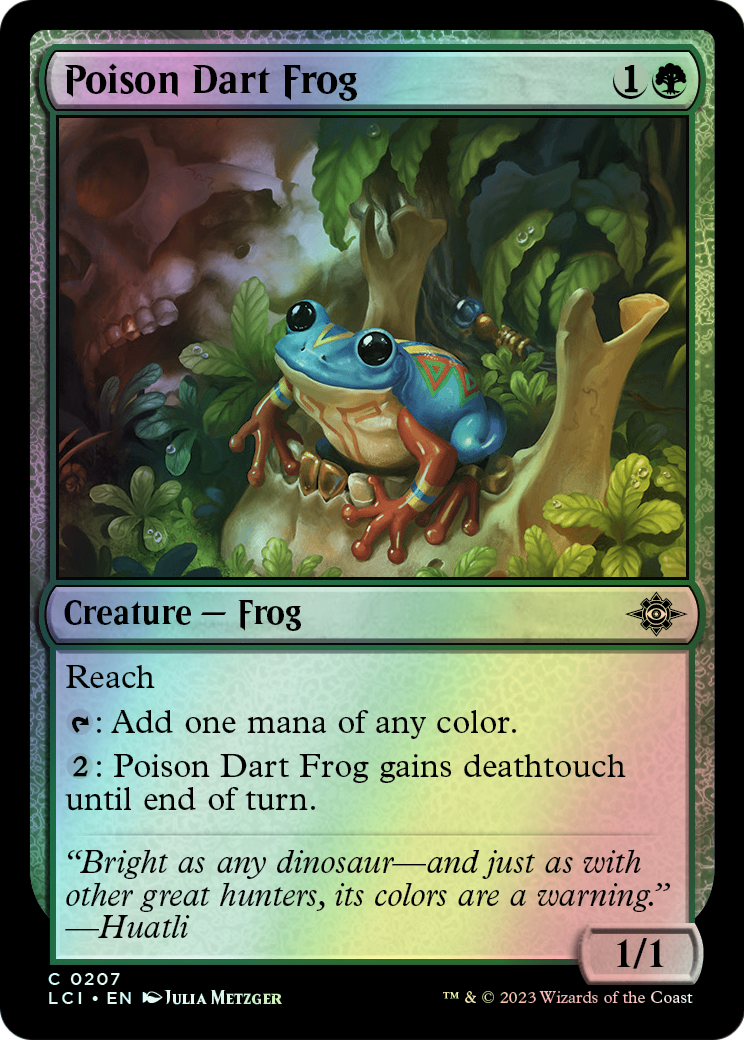 Poison Dart Frog (LCI) #207 [EN/F]