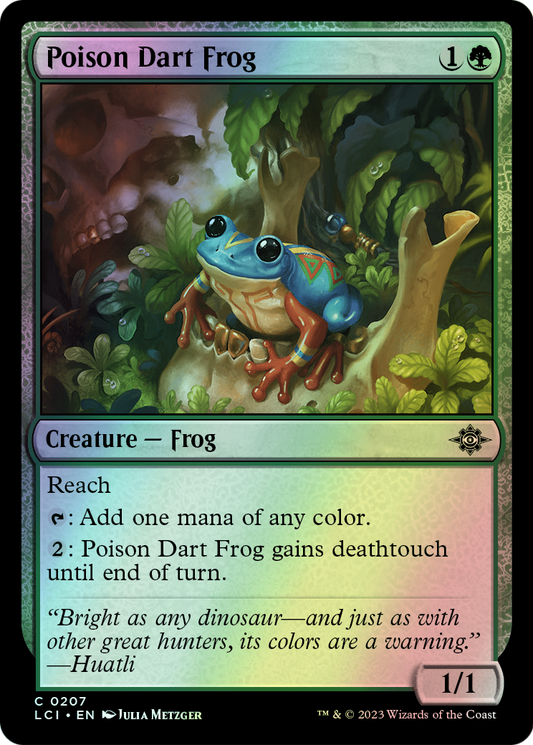 Poison Dart Frog (LCI) #207 [EN/F]