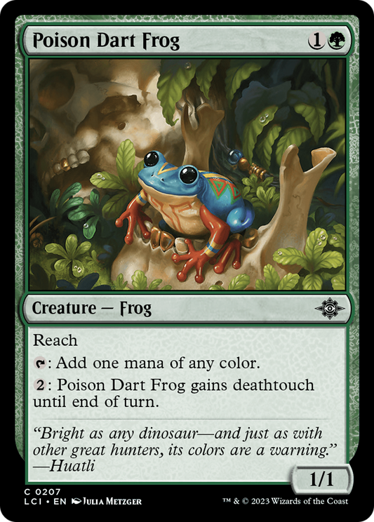 Poison Dart Frog (LCI) #207 [EN/N] s/o