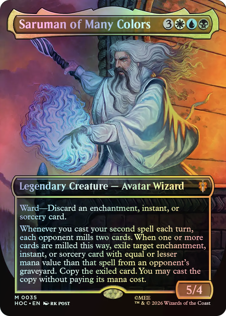 Saruman of Many Colors (HOC) #35 [EN/F]