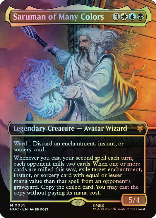 Saruman of Many Colors (HOC) #35 [EN/F]