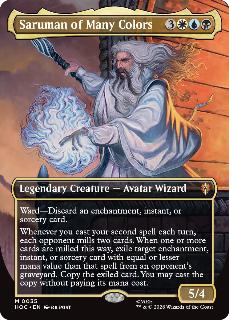 Saruman of Many Colors (HOC) #35 [EN/N]